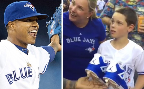 VIDEO: Marcus Stroman Surprises a Fan By Handing Over His Cleats