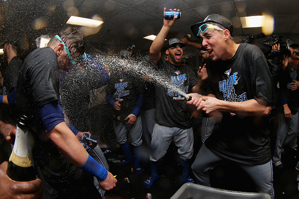 Drenched In Beer and Champagne': Blue Jays Party After 2023