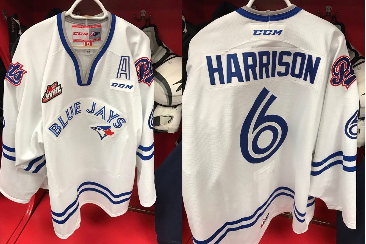 The Regina Pats Will Wear These Blue Jays Hockey Jerseys (with Special