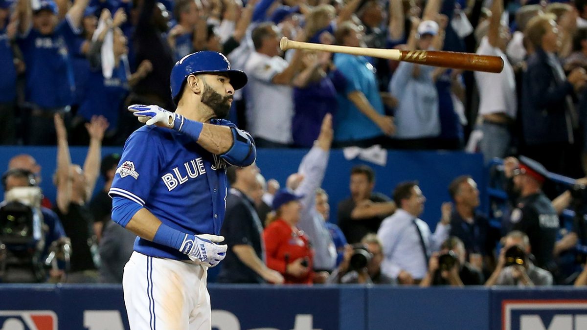 Rare Footage Of Jose Bautista S Bat Flip Blue Jay Hunter