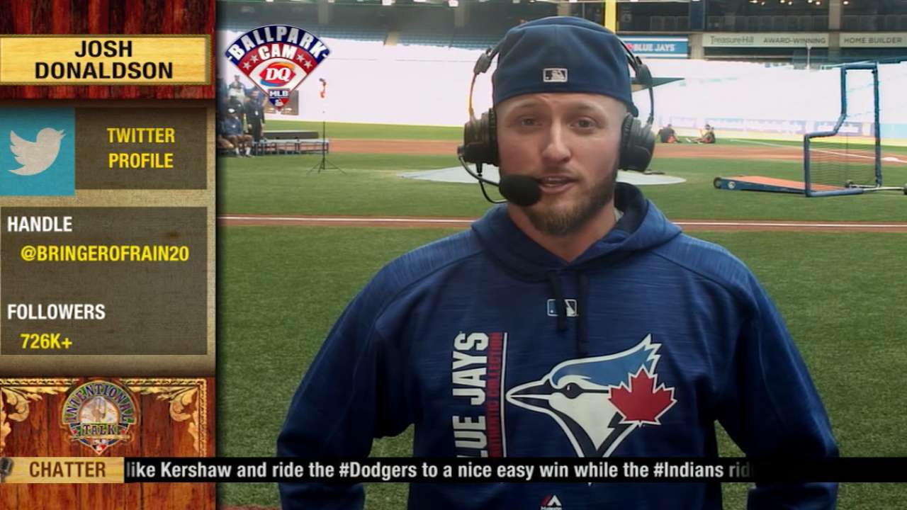 VIDEO: Josh Donaldson Discusses His Go-To Snacks on Intentional Talk